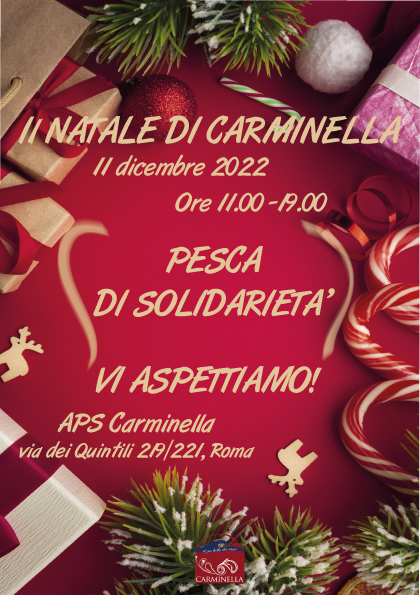 II NATALE DI CARMINELLA - PESCA DI SOLIDARIETA'