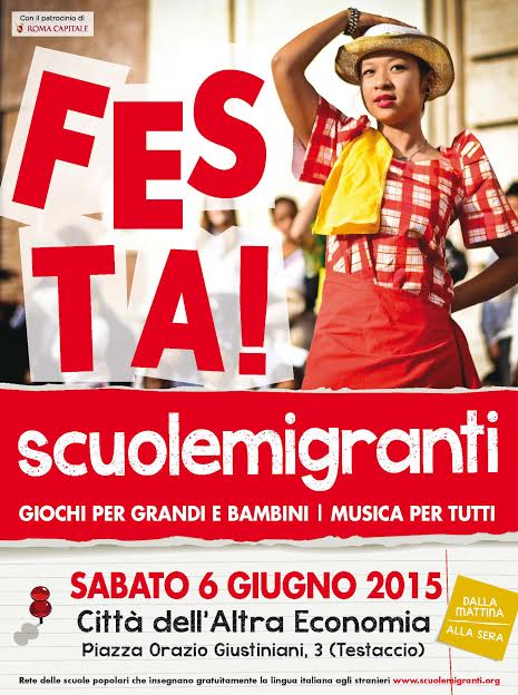 6 GIUGNO 2015 - FESTA RETE SCUOLA MIGRANTI