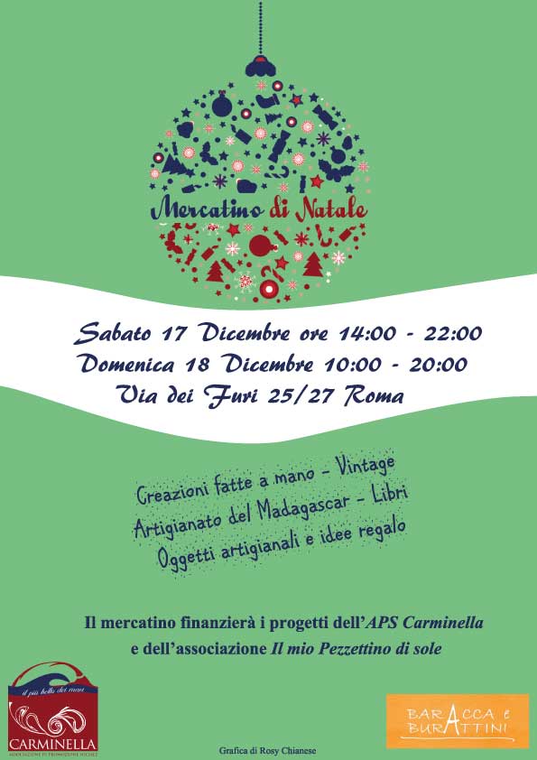 MERCATINO DI NATALE 17 e 18 dicembre 2016