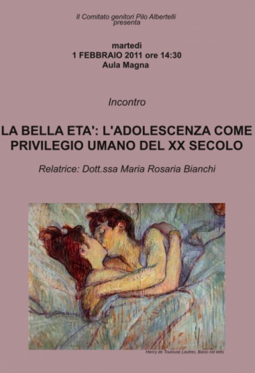 La bella età: l’adolescenza come privilegio umano del XX secolo